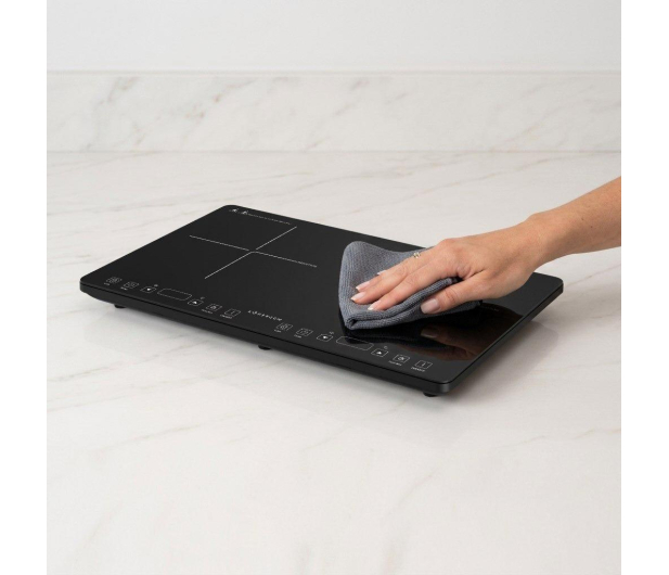Kohersen Kuchenka indukcyjna Black Matt Double - 1600181 - zdjęcie 4